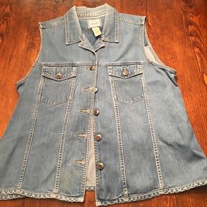 St. John’s Bay Denim Vest